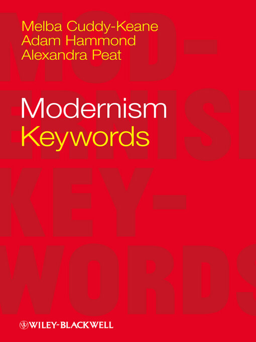 Title details for Modernism by Melba Cuddy-Keane - Available